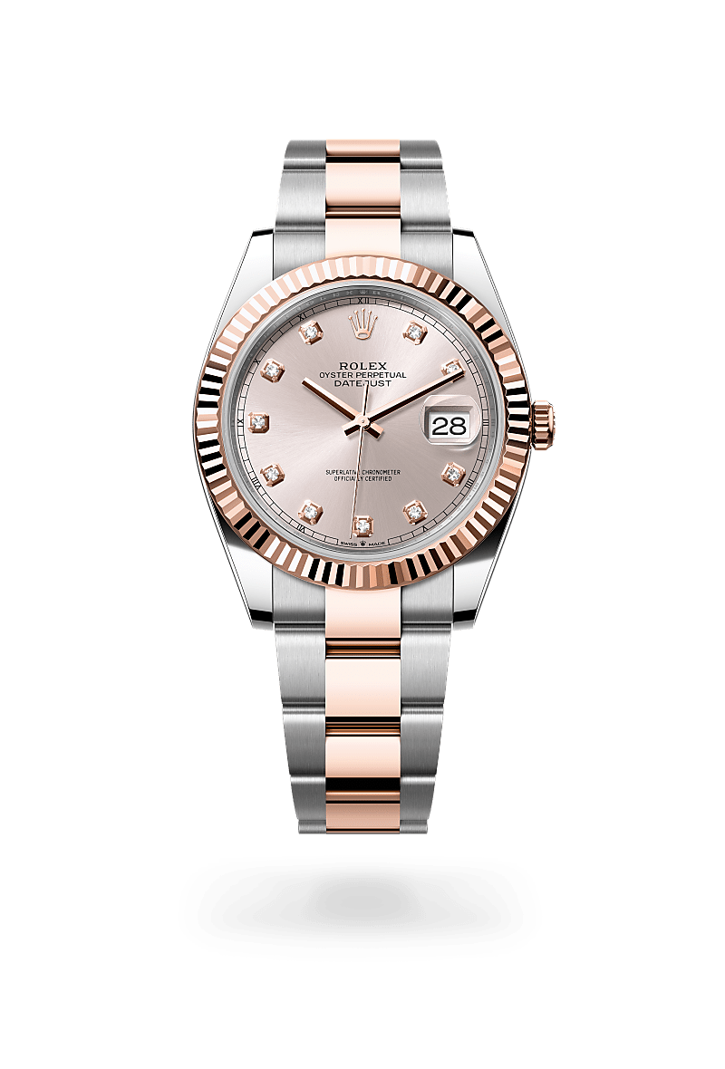 Rolex Datejust 41 Everose Gold Rolesor Oystersteel, M126331-0007
